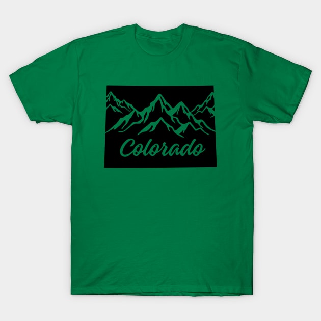 Colorado T-Shirt by KayBee Gift Shop